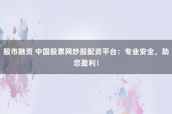 股市融资 中国股票网炒股配资平台:专业安全,助您盈利!