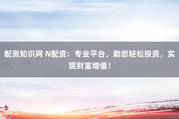 配资知识网 N配资：专业平台，助您轻松投资，实现财富增值！